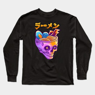 Creepy ramen Long Sleeve T-Shirt